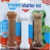 Nylabone Hondenspeelgoed Starter Kit Kip En Bacon Puppy 3 Stuks