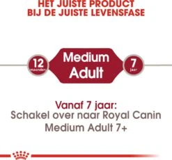 Royal Canin Medium Adult 4 Kg 9 Royal Canin Medium Adult 4 Kg -Beeztees || FLEXI || ROYAL CANIN Winkel 3182550708197 4