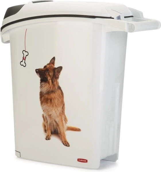 Curver Voerton Hond Wit 23 L / 10 Kg 4 Curver Voerton Hond Wit 23 L / 10 Kg - Afbeelding 4