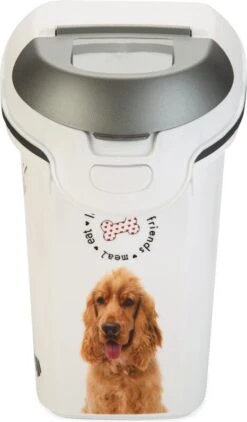 Curver Voerton Hond Wit 15 L / 6 Kg -Beeztees || FLEXI || ROYAL CANIN Winkel 3253923883091 5
