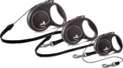 Flexi Hondenriem Rollijn Black Design Koord M Zwart 5 M 5 Flexi Hondenriem Rollijn Black Design Koord M Zwart 5 M -Beeztees || FLEXI || ROYAL CANIN Winkel 4000498033401 3