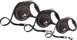 Flexi Hondenriem Rollijn Black Design Tape L Zwart 5 M 5 Flexi Hondenriem Rollijn Black Design Tape L Zwart 5 M -Beeztees || FLEXI || ROYAL CANIN Winkel 4000498034101 3