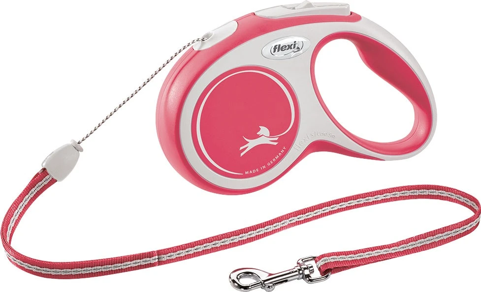 Flexi Rollijn New Comfort Koord S Rood 5 M 1 Flexi Rollijn New Comfort Koord S Rood 5 M