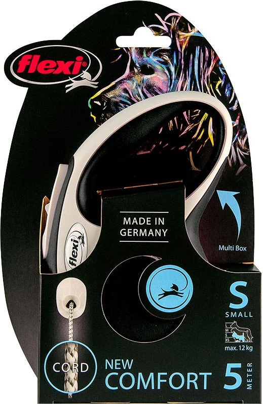 Flexi Rollijn New Comfort Koord S Zwart 5 M 2 Flexi Rollijn New Comfort Koord S Zwart 5 M - Afbeelding 2