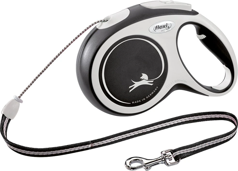 Flexi Rollijn New Comfort Koord M Zwart 8 M 1 Flexi Rollijn New Comfort Koord M Zwart 8 M