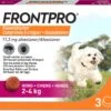 Frontpro Kauwtablet Vlooien- En Tekenmiddel Hond 2-4 Kg 3 Stuks