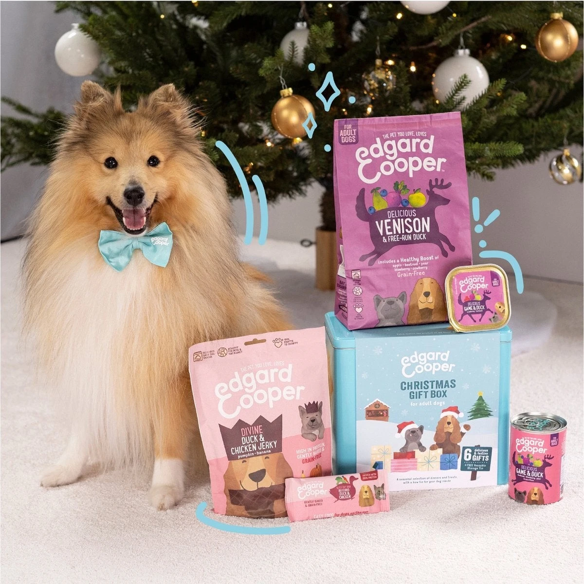 Edgard & Cooper Hondenvoer Kerstblik Adult 1425 G 5 Edgard & Cooper Hondenvoer Kerstblik Adult 1425 G - Afbeelding 5
