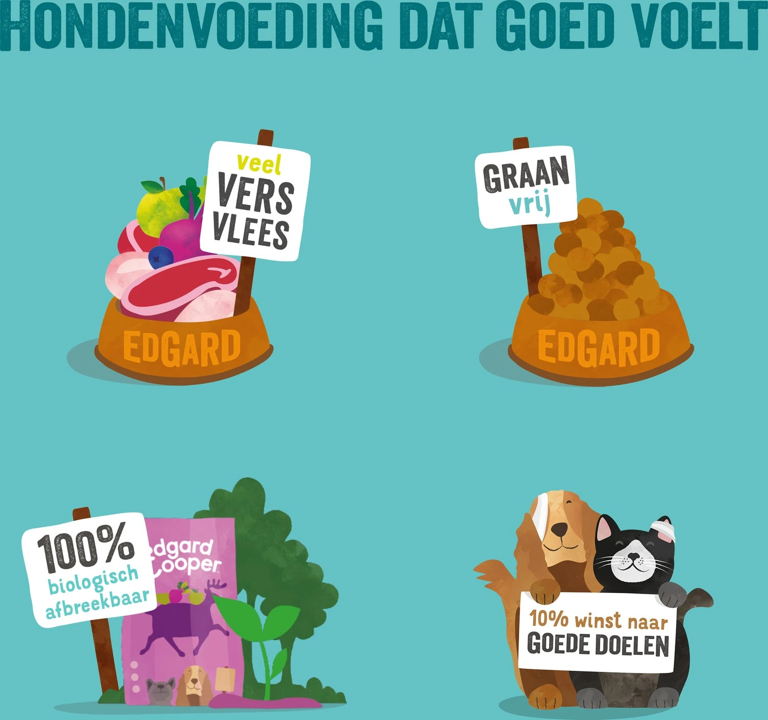 Edgard & Cooper Hondenvoer Verse Graslam Adult 12 Kg 5 Edgard & Cooper Hondenvoer Verse Graslam Adult 12 Kg - Afbeelding 5