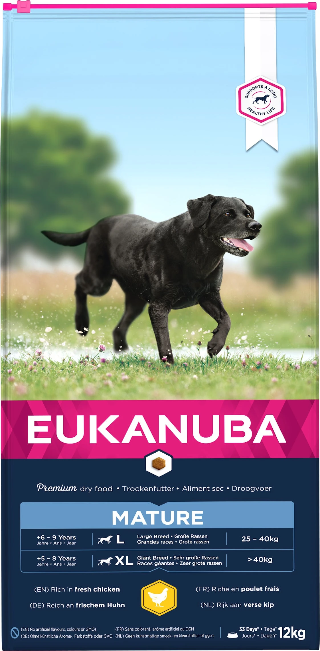 Eukanuba Hondenvoer Mature Senior (extra) Groot Kip 12 Kg 1 Eukanuba Hondenvoer Mature Senior (extra) Groot Kip 12 Kg