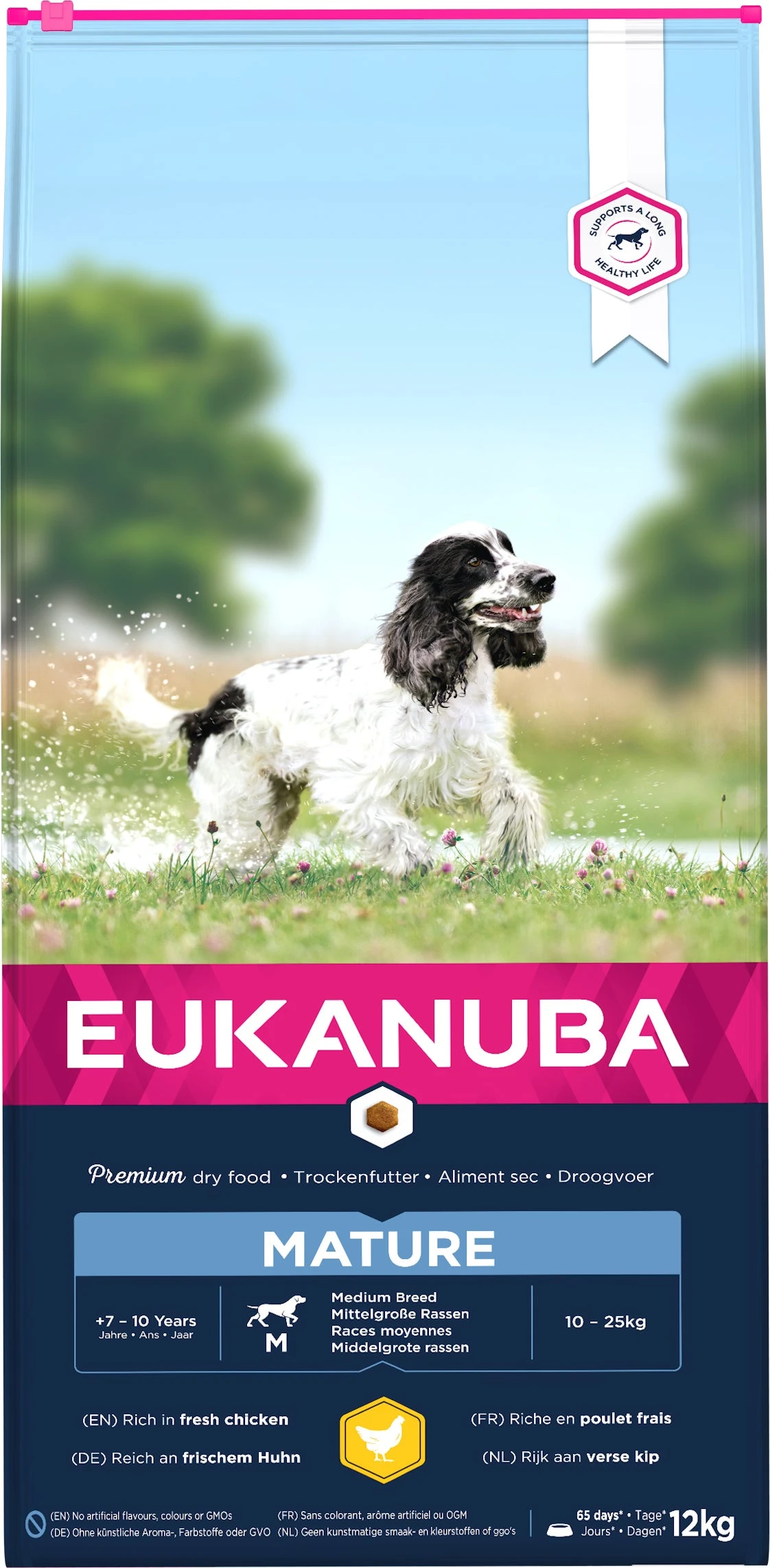 Eukanuba Hondenvoer Mature Senior Middel Kip 12 Kg 1 Eukanuba Hondenvoer Mature Senior Middel Kip 12 Kg