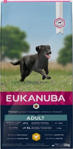 Eukanuba Hondenvoer Adult (extra) Groot Kip 12 Kg