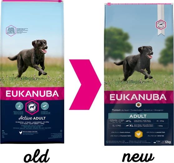 Eukanuba Hondenvoer Adult (extra) Groot Kip 12 Kg 2 Eukanuba Hondenvoer Adult (extra) Groot Kip 12 Kg - Afbeelding 2