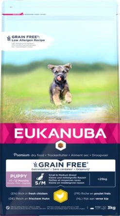 Eukanuba Hondenvoer Puppy Small/medium Kip 3 Kg