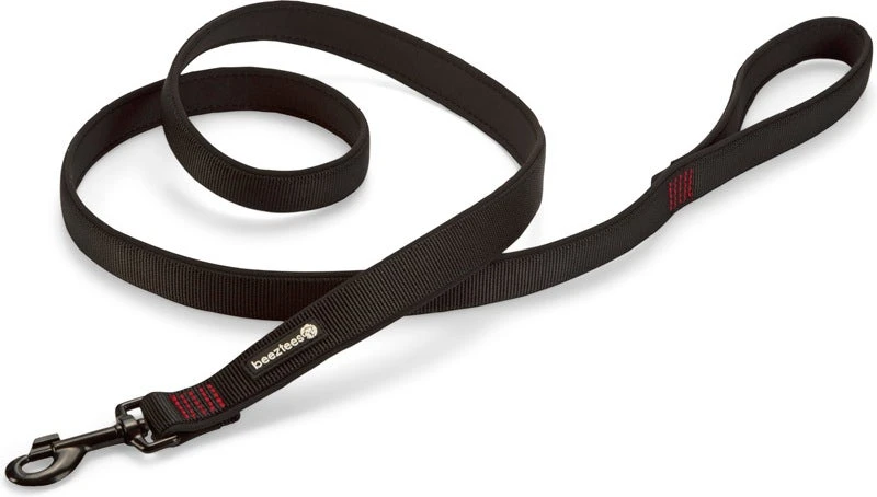 Beeztees Hondenriem Parinca Premium Zwart 180 X 2,5 Cm 1 Beeztees Hondenriem Parinca Premium Zwart 180 X 2,5 Cm