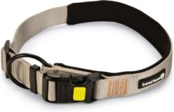 Beeztees Hondenhalsband Parinca Premium Grijs 60-65 X 3 Cm