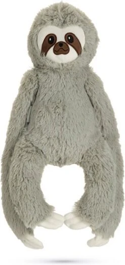 Beeztees Hondenspeelgoed Knuffel Luiaard Mees Grijs 40 X 20 X 9 Cm