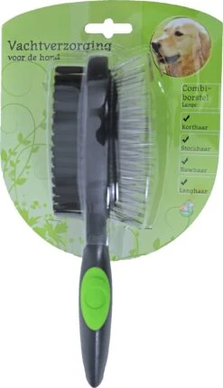 Boon Hondenborstel Combi 2-zijdig L