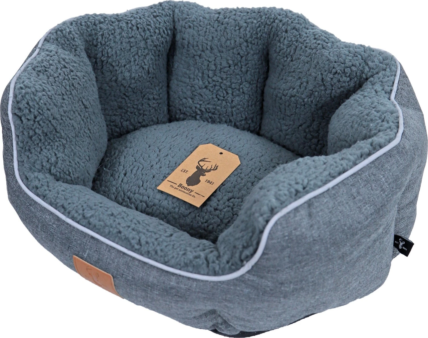 Boony Est 1941 Hondenmand Highland Grijs 50 X 40 X 17 Cm 1 Boony Est 1941 Hondenmand Highland Grijs 50 X 40 X 17 Cm