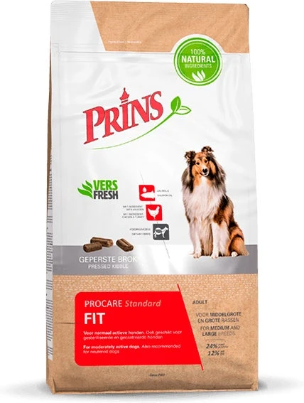 Prins Hondenvoer ProCare Standaard Fit 3 Kg 1 Prins Hondenvoer ProCare Standaard Fit 3 Kg