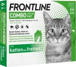 Frontline Combo Spot-on Katten En Fretten 6 Stuks