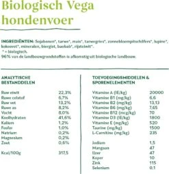 Yarrah Biologisch Hondenvoer Vega Adult 2 Kg -Beeztees || FLEXI || ROYAL CANIN Winkel 8714265000393 3