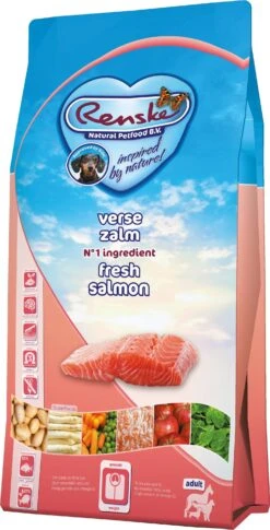 Renske Super Premium Droogvoeding Verse Zalm Graanvrij 12 Kg