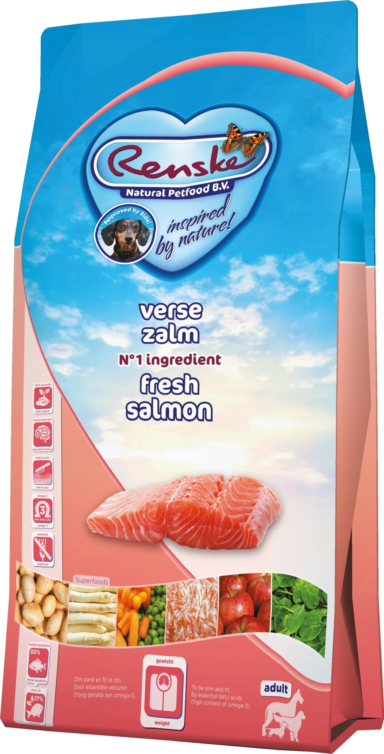 Renske Super Premium Droogvoeding Verse Zalm Graanvrij 12 Kg 1 Renske Super Premium Droogvoeding Verse Zalm Graanvrij 12 Kg