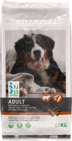 Intratuin Hondenvoer Adult Rund En Groenten 12 Kg