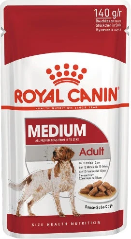 Royal Canin Hondenvoer Medium Adult 140 G 10 Stuks 1 Royal Canin Hondenvoer Medium Adult 140 G 10 Stuks