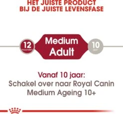 Royal Canin Hondenvoer Medium Adult 140 G 10 Stuks 8 Royal Canin Hondenvoer Medium Adult 140 G 10 Stuks -Beeztees || FLEXI || ROYAL CANIN Winkel 9003579008362 3